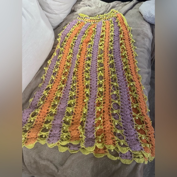 CeliaB Argento Crochet Skirt and Crop Top Set - Picture 7 of 10